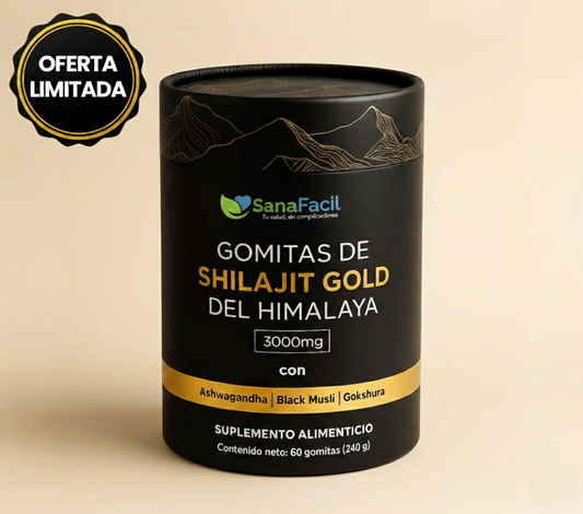 Gomitas de Shilajit Puro del Himalaya: Con Ashwagandha, Black Musli y Gokshura